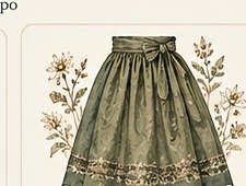 Abbigliamento tirolese vintage di marca