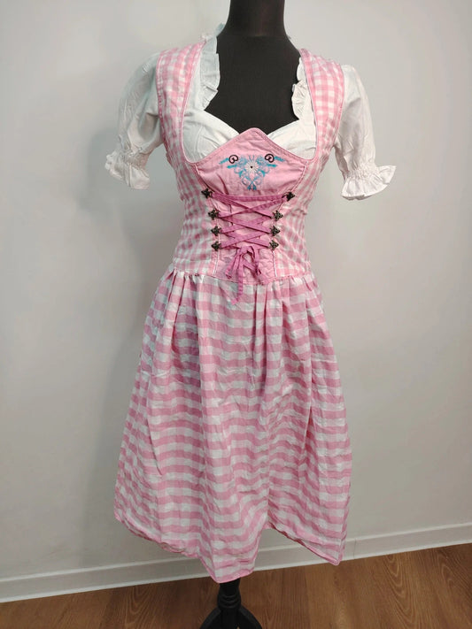 Bellissimo Dirndl vestito abito tirolese tyrol EU 44