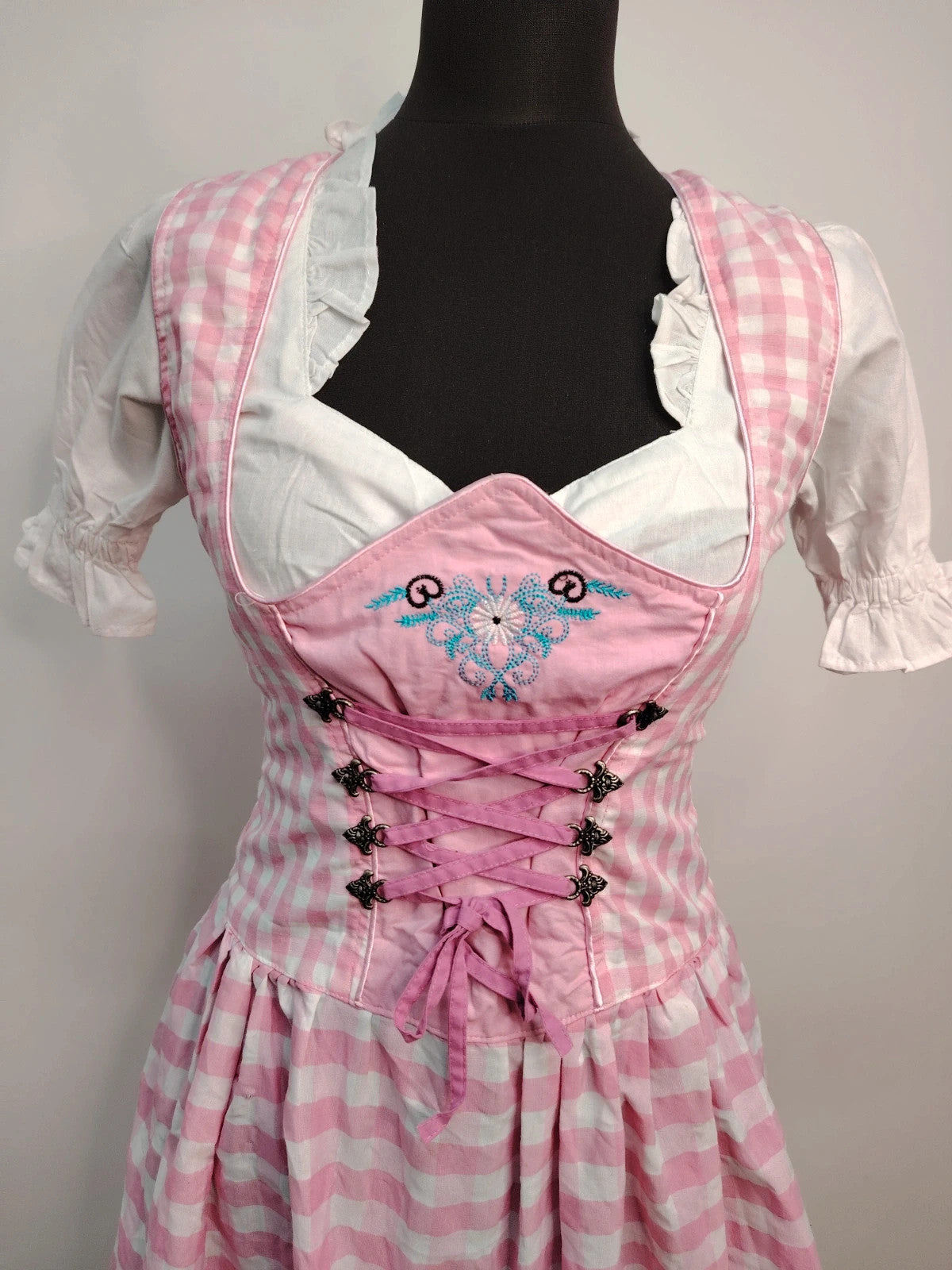 Bellissimo Dirndl vestito abito tirolese tyrol EU 44