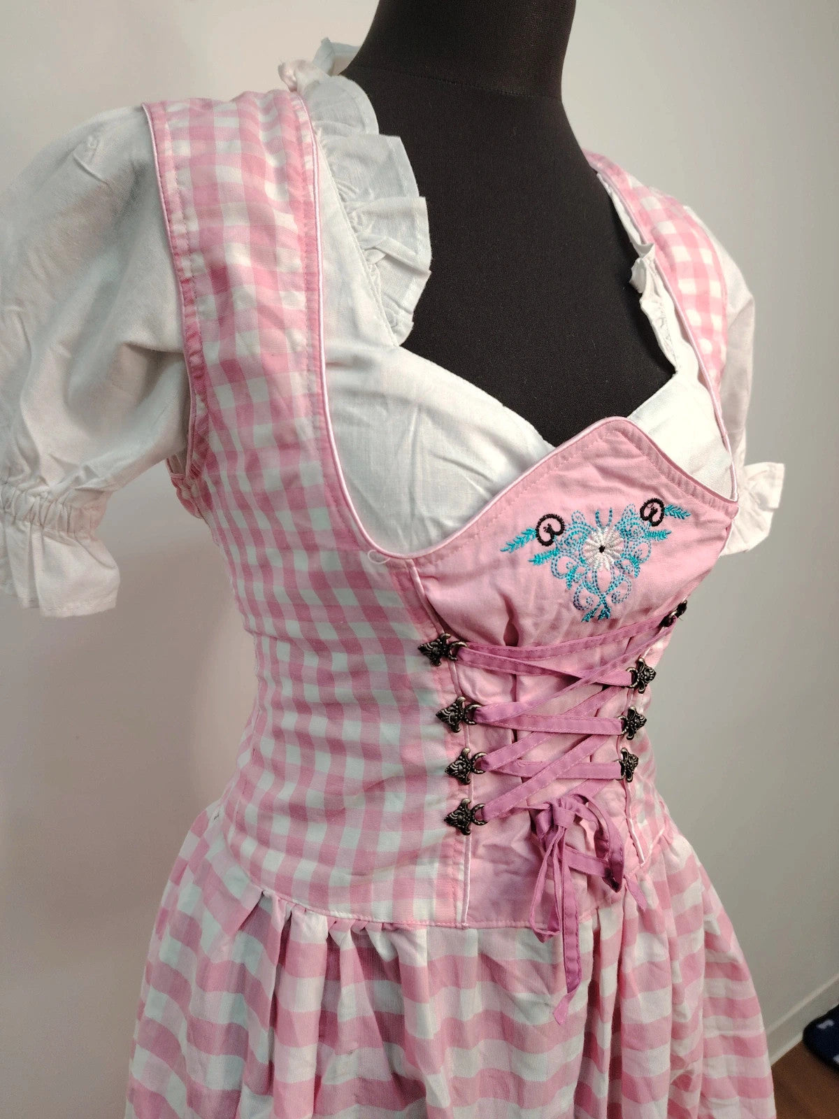 Bellissimo Dirndl vestito abito tirolese tyrol EU 44